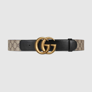 구찌 더블 G 버클 GG 벨트 블랙 2color