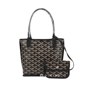 고야드 리버서블 미니 앙주 토트백 블랙