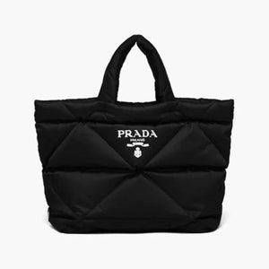 프라다 패딩 리나일론 토트백 블랙