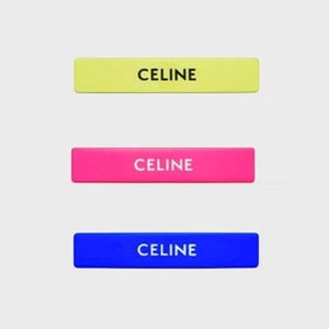 셀린느 아세테이트 모노크롬 헤어 클립 3color