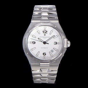 [8F공장] 바쉐론콘스탄틴 오버시즈 데이트 47040/000M-9500 화이트 텍스쳐 다이얼 42mm