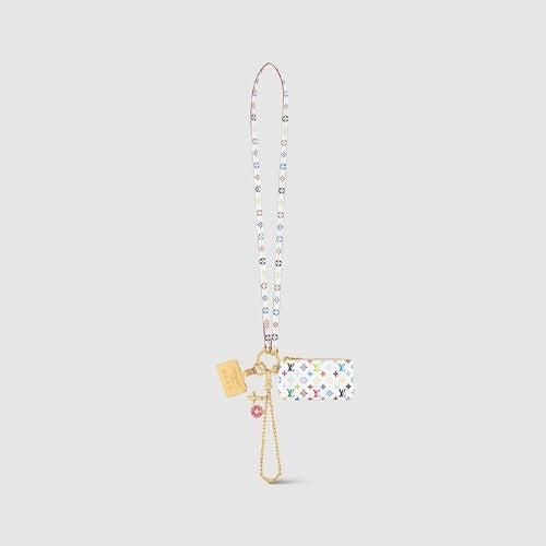 루이비통 LV X TM 스트랩 폰 홀더 지퍼 미니 파우치 M14099