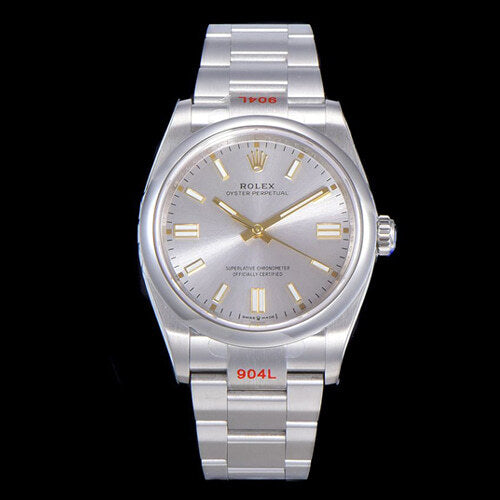 [EW공장] 로렉스 오이스터 Perpetual 칼리버 실버다이얼 36mm