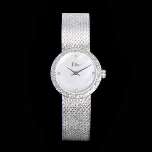 [88866F공장] 디올 La D de dior Satine 화이트판 25mm