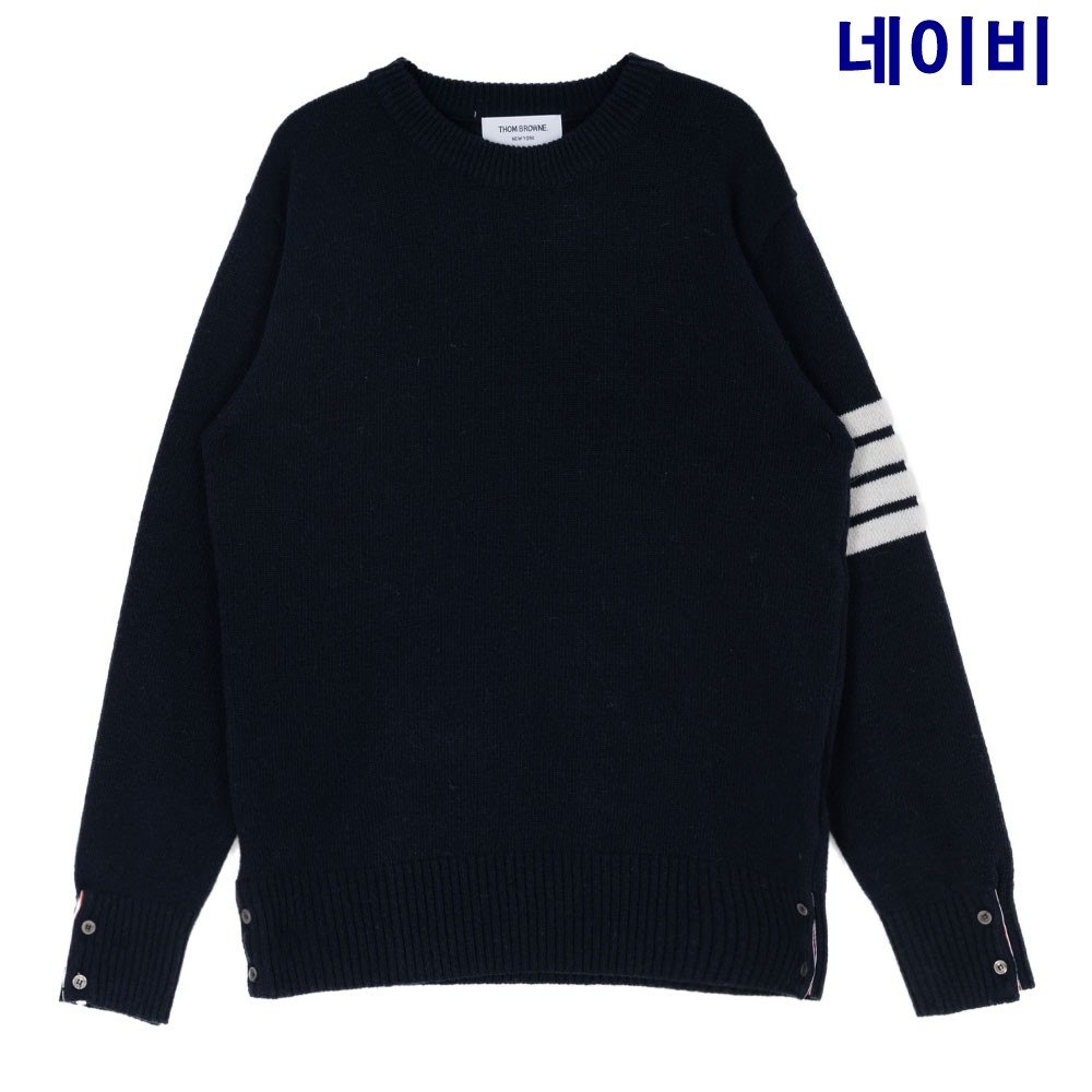 톰브라운 램스울 사선완장 니트 (3color) 제품 상세