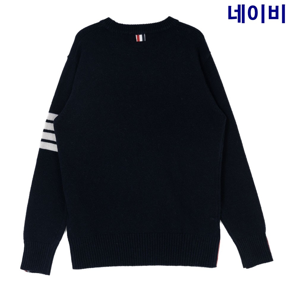 톰브라운 램스울 사선완장 니트 (3color) 제품 상세