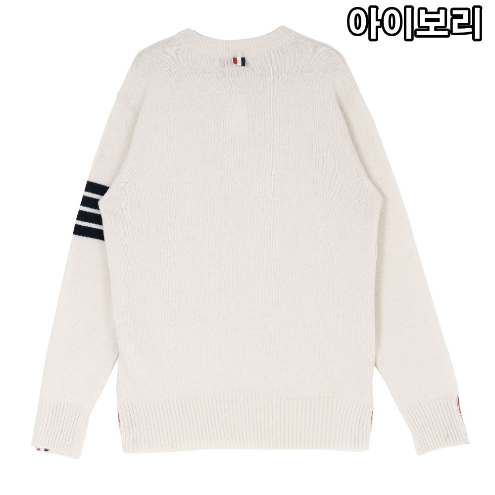 톰브라운 램스울 사선완장 니트 (3color) 제품 상세
