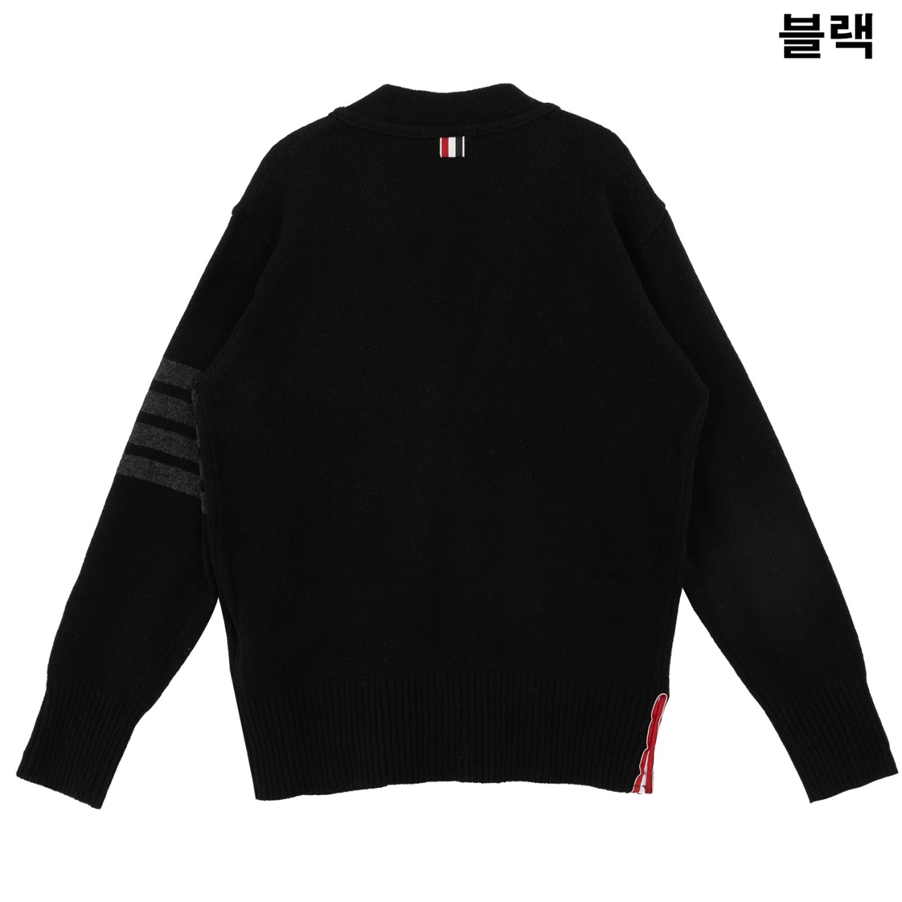 톰브라운 램스울 사선완장 가디건 (3color) 제품 상세