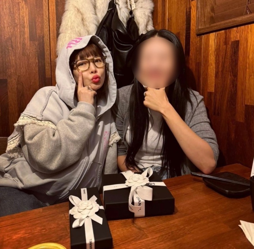 [국내배송] 크롬하츠 처프처프 안경 블랙 정품·착용 참고 이미지