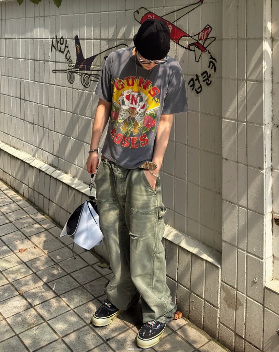 사토시 나카모토 x 반스 에라 95 럭키 참스 블랙 정품 참고 이미지